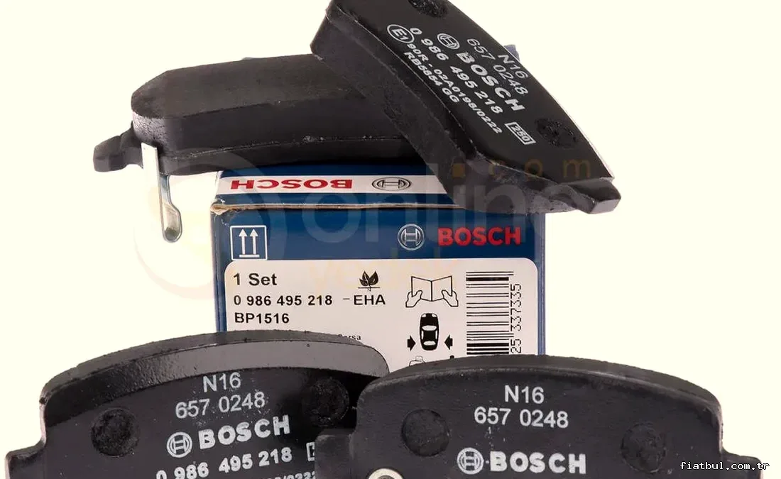 BOSCH 0986424646 | Opel Zafira A Arka Teker Diskli Fren Balata Takımı Astra H Meriva A - BOSCH - BOS.0986424646 ,3