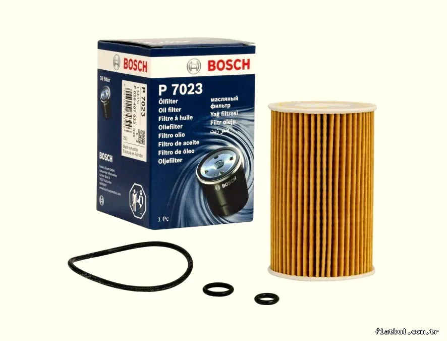BOSCH F026407023 | Skoda Roomster 1.6 TDI CAY Yağ Filtresi Caddy III/Golf VI/Passat/Jetta/T5/Crafter/A3/Leon - BOSCH - B