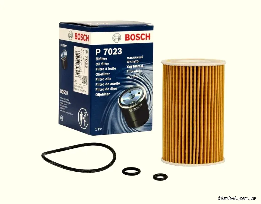 BOSCH F026407023 | Volkswagen Caddy 2.0 TDI CFH Yağ Filtresi Golf VI/Passat/Jetta/T5/Crafter/A3/Leon - BOSCH - BOS.F0264