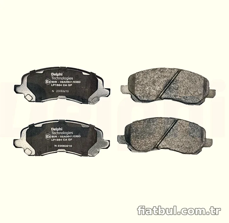 DELPHI LP1684 Fren Disk Balata - DELPHI - LP1684