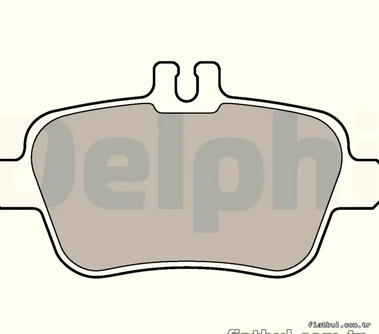 DELPHI LP2289 Fren Disk Balata - DELPHI - LP2289
