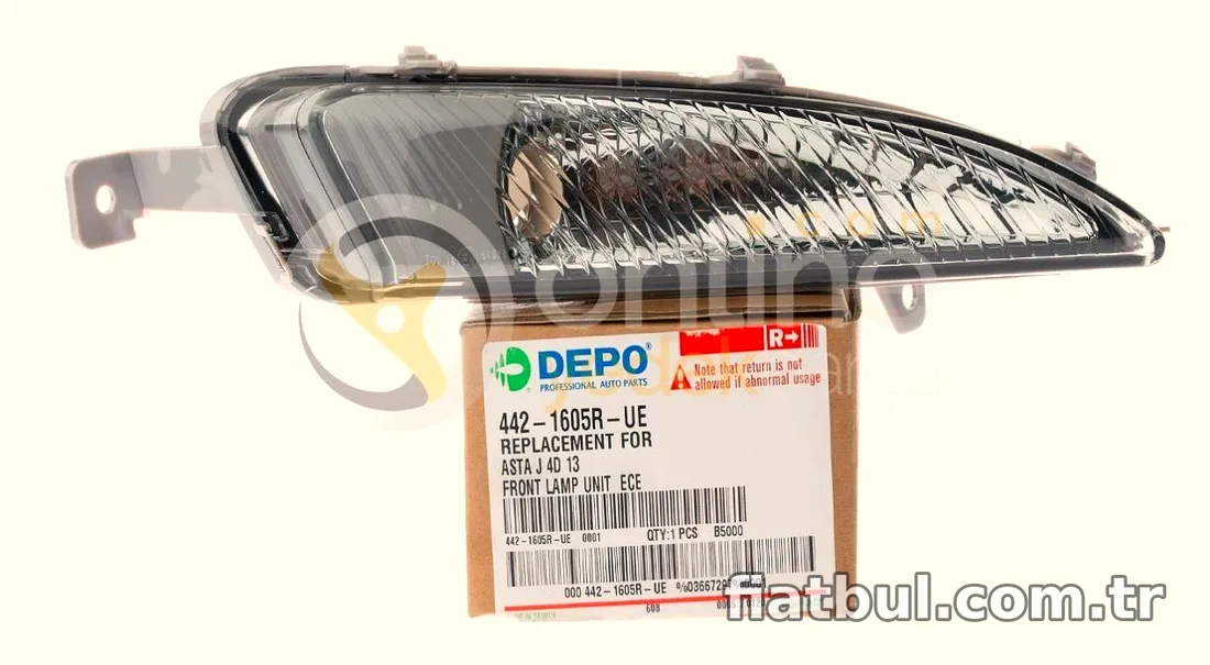 DEPO 442-1605R-UE | Tampon Sinyal Lambası Ön Sağ Opel Astra J 2012> - DEPO - DEP.442-1605R-UE