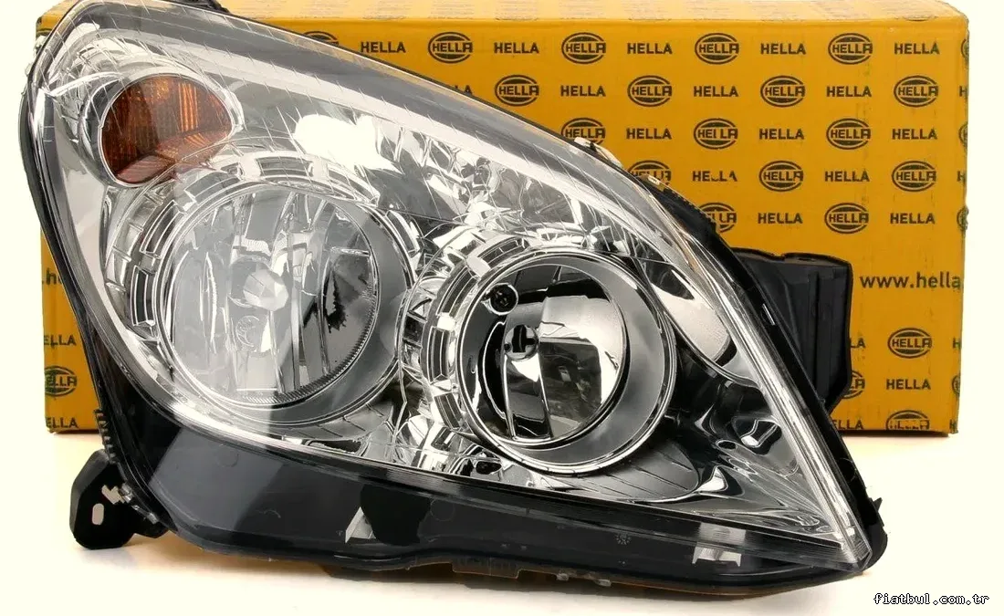 HELLA 1EG270370-621 | Sağ Far Opel Astra H 04-14 Krom H7/H1 - HELLA - HEL.1EG270370-621