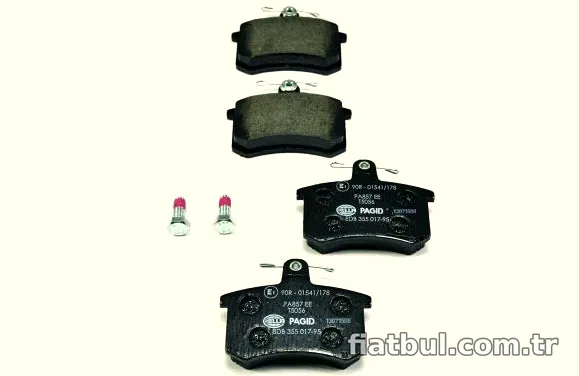 HELLA PAGID 8DB355017951 Fren Disk Balata - HELLA PAGID - 8DB355017951
