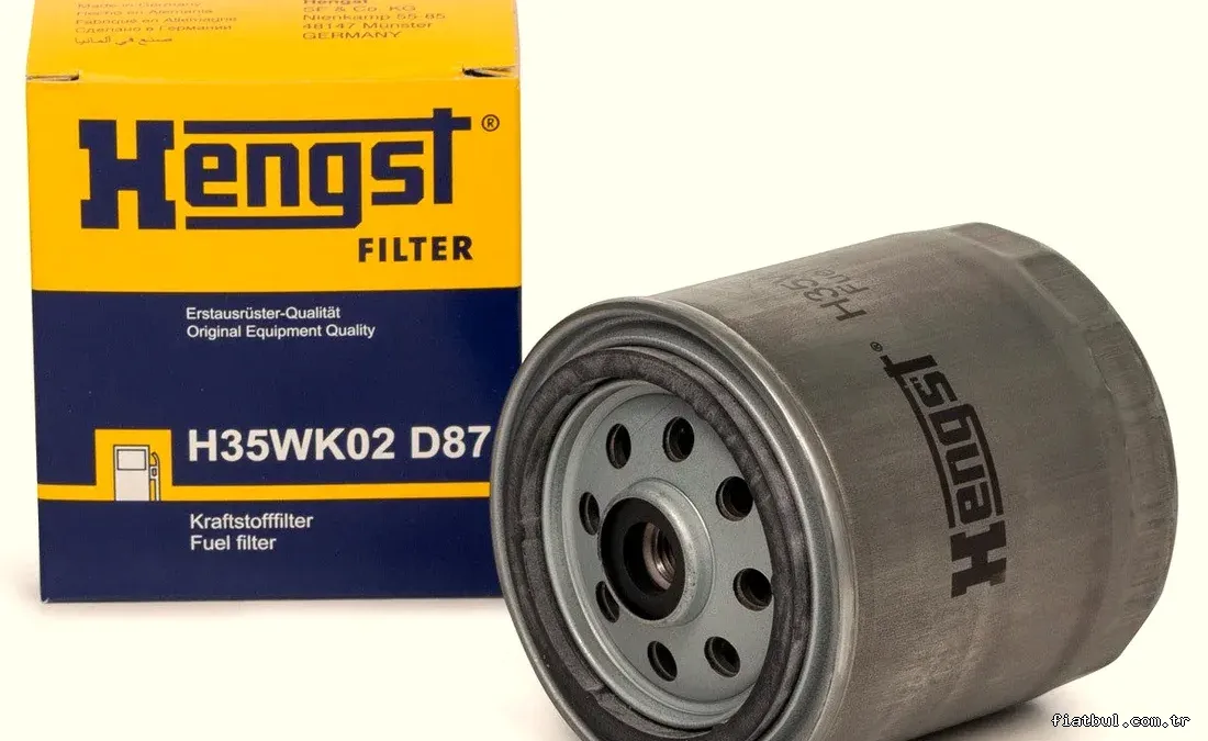 HENGST H35WK02D87 | Mercedes W124 W201 190D 200D 250D 300D Mazot Filtresi 601/602/603 - HENGST - HEN.H35WK02D87