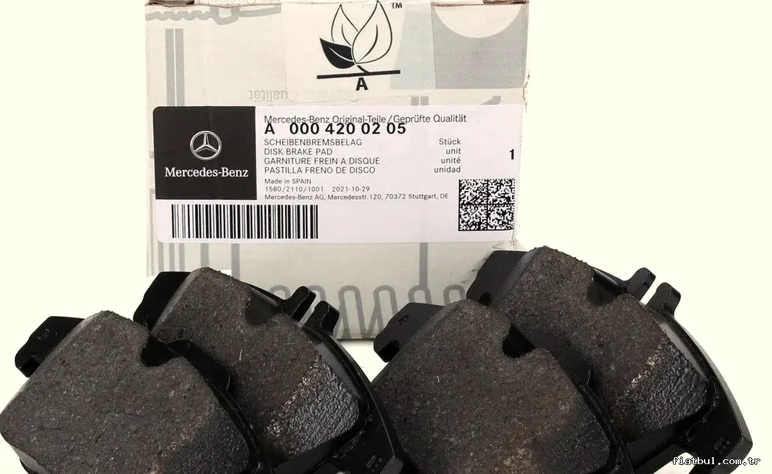 MERCEDES-BENZ A0004200205 | Arka Fren Balata Takımı W204 W207 C180 C180 Kompressor C200 CGI C200 Kompressor C250 CDI Blu