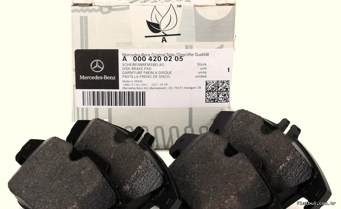 MERCEDES-BENZ A0004200205 | Arka Fren Balata Takımı W204 W207 C180 C180 Kompressor C200 CGI C200 Kompressor C220 CDI C25