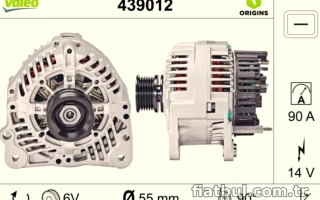 Valeo ALTERNATOR 12V 90A A4 CABRIOLET FELICAI GOLF IV PASSAT POLO TRANSPORTER IV