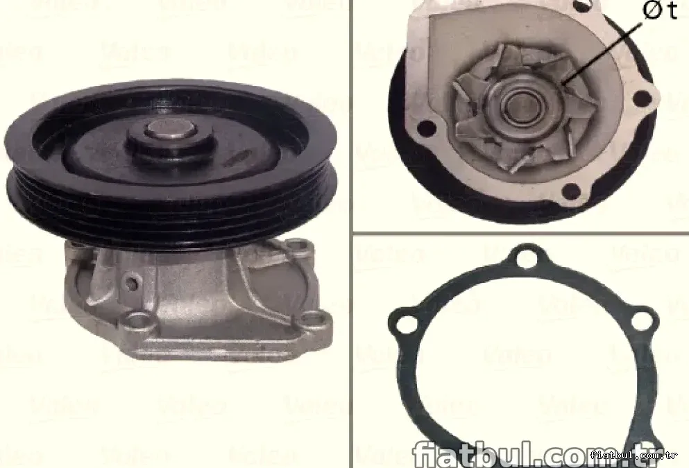 DEVIRDAIM COROLLA KASNAKLI 1,3 12V 1988 1998 (1E 2E) - Valeo - VALEO 506610