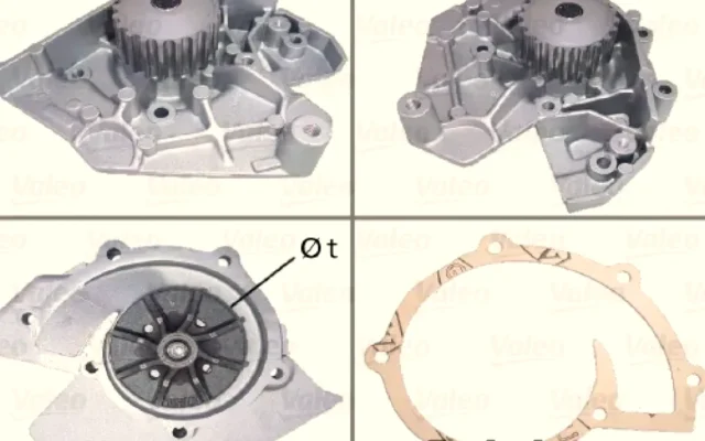DEVIRDAIM (SU POMPASI) P605 P406 P806 XM II XANTIA EVASION XUD11BTE (2,1 TURBO ) (Valeo)