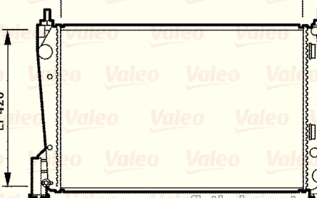 MOTOR RADYATORU GRANDE PUNTO CORSA D 1,3 05> (Valeo)