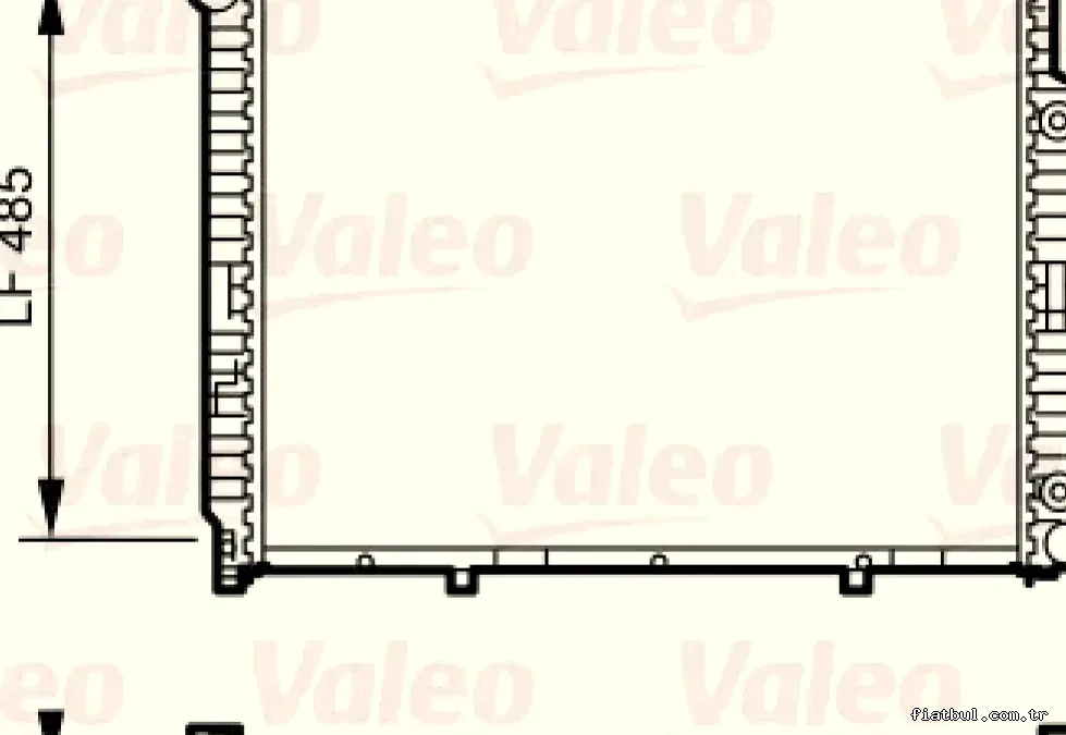 MOTOR SU RADYATORU E-CLASS W210 96>99 S210 96>99 - Valeo - VALEO 735231