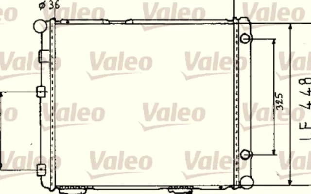 Valeo MOTOR SU RADYATORU (KLIMALI) 190 W201 89>93