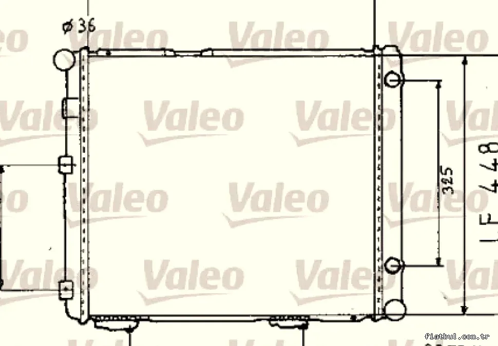 MOTOR SU RADYATORU (KLIMALI) 190 W201 89>93 - Valeo - VALEO 819383