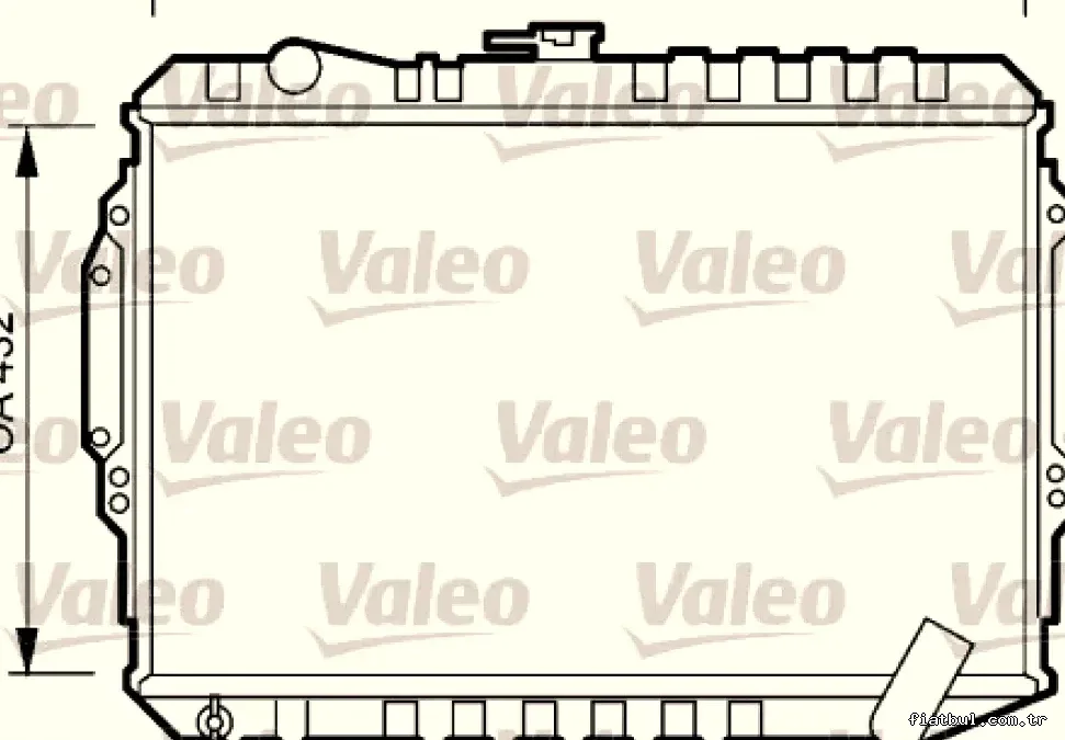 MOTOR SU RADYATORU PAJERO II 96>00 MANUEL - Valeo - VALEO 735060