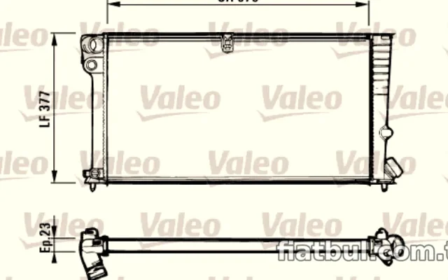 RADYATOR BERLINGO / PARTNER – VALEO 731570