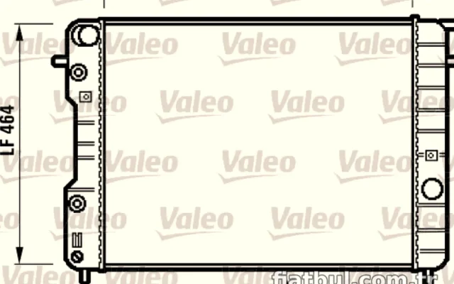 RADYATOR OPEL OMEGA B (VALEO 731840)
