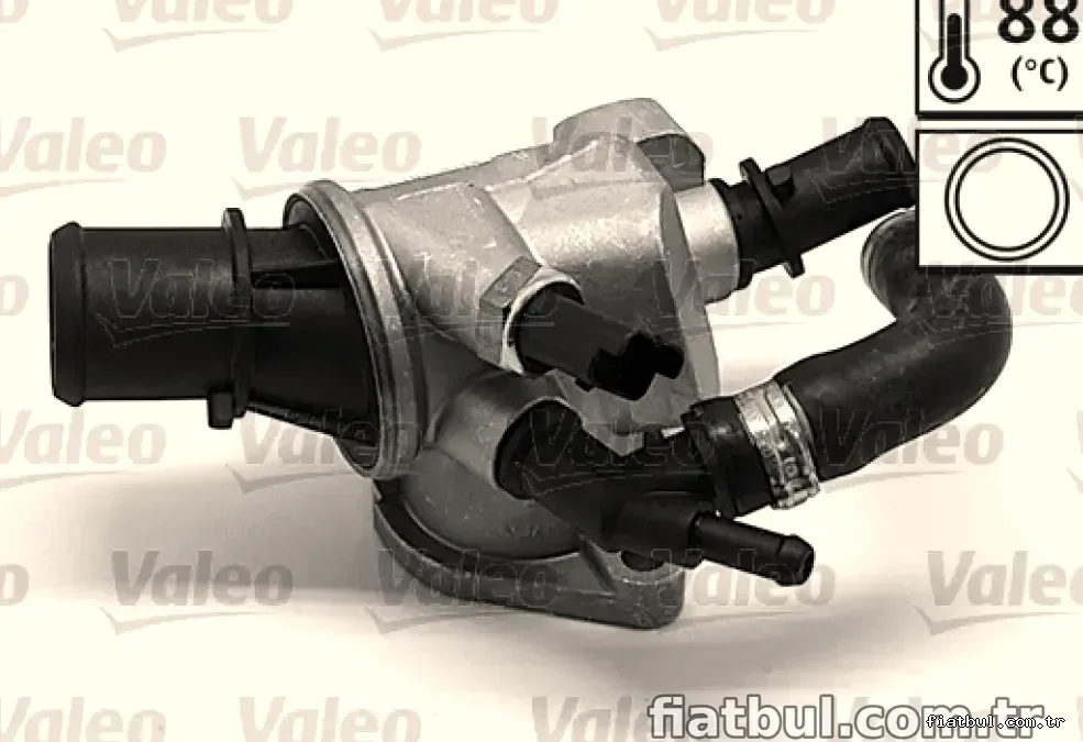 TERMOSTAT FIAT CROMA 1.9 JTD STILO 1.9 JTD BRAVO II 1.9 D Multijet - Valeo - VALEO 820578