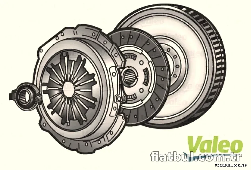 VOLANT + DEBRIYAJ SETI + RULMAN VW TRANSPORTER T5 2.0 TDI SABIT VOLANT - Valeo - VALEO 835208