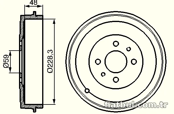 BOSCH 0986477088 Kampana - BOSCH - 0986477088