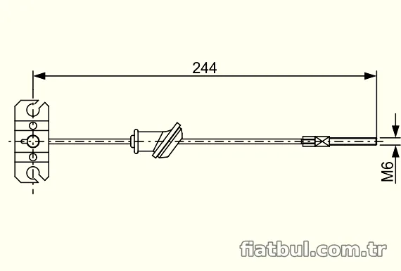 BOSCH 1987482514 El Fren Teli