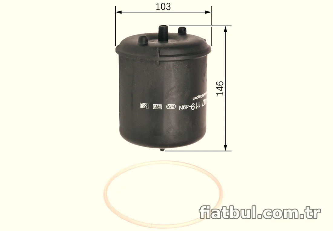 BOSCH F026407119 Yağ Filtresi - BOSCH - F026407119