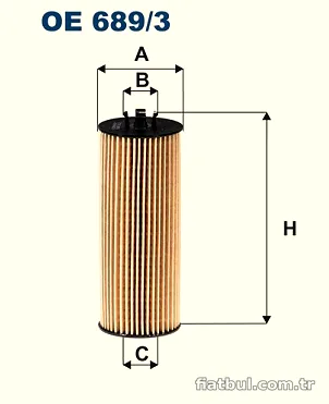 FILTRON OE6893 Yağ Filtresi - FILTRON - OE6893