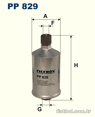 FILTRON PP829 Yakıt Filtresi - FILTRON - PP829