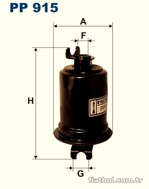 FILTRON PP915 Yakıt Filtresi - FILTRON - PP915