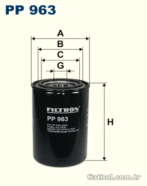 FILTRON PP963 Yakıt Filtresi - FILTRON - PP963