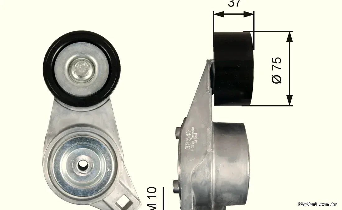 GATES T38547 V Kayışı - GATES - T38547