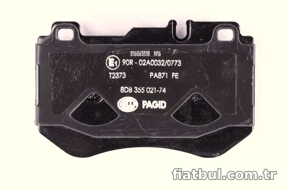 HELLA PAGID 8DB355021741 Fren Disk Balata - HELLA PAGID - 8DB355021741