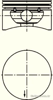 KOLBENSCHMIDT 40380620 Piston