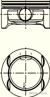 KOLBENSCHMIDT 40384600 Piston