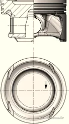 KOLBENSCHMIDT 40859600 Piston