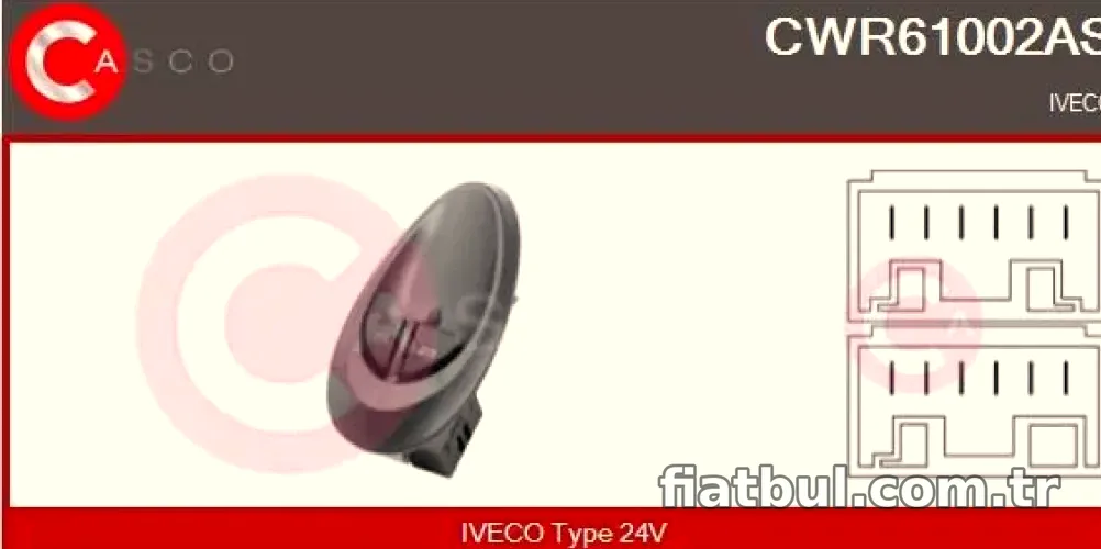 CAM ANAHTARI (DUGMESI) CIFTLI SOL DAILY 99-06 CERCEVELI - Kraw - KRAW AN-1236D