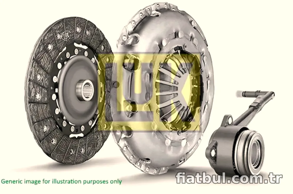 DEBRIYAJ SETI RULMANSIZ BRAVO II 1,9 JTD 8V / 16V 120 / 140HP STILO 1,9 JTD (2007>) - LUK - LUK 624334734