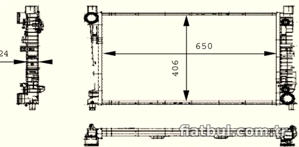 MAHLE CR387000S Su Radyatörü - MAHLE - CR387000S