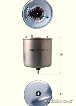 MAHLE KL788 Yakıt Filtresi - MAHLE - KL788