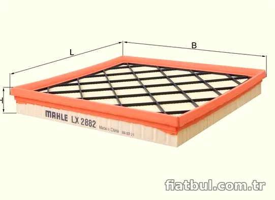 MAHLE LX2882 Hava Filtresi