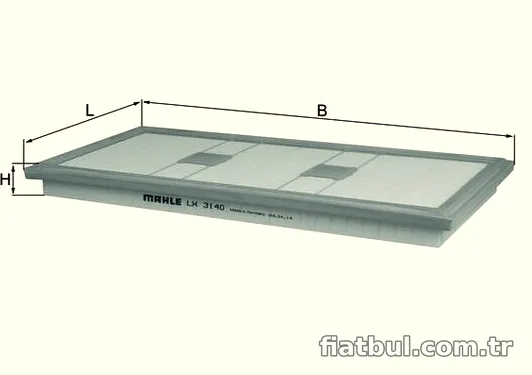 MAHLE LX3140 Hava Filtresi - MAHLE - LX3140