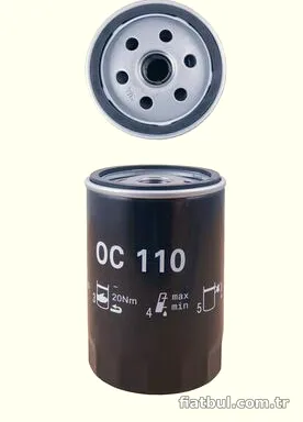 MAHLE OC110 Yağ Filtresi - MAHLE - OC110