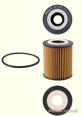 MAHLE OX1237D Yağ Filtresi - MAHLE - OX1237D