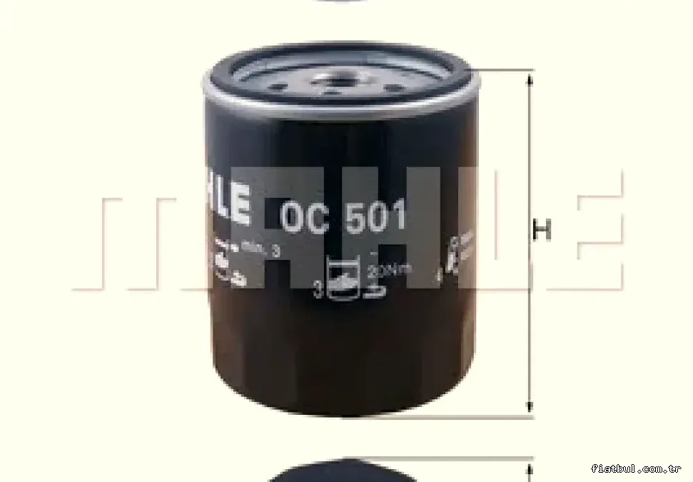 YAG FILTRESI COROLLA 1,3 KARBURATORLU 1988 1996 (2E MOTOR) - Mahle - MAHLE OC501