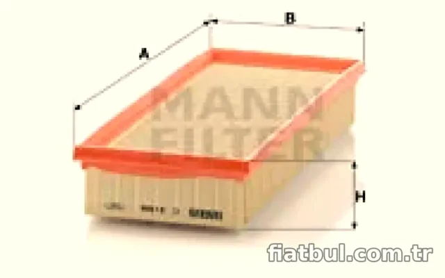 HAVA FILTRESI ALFA ROMEO 147 1.6 16V T.SPARK ECO (Mann Filter)