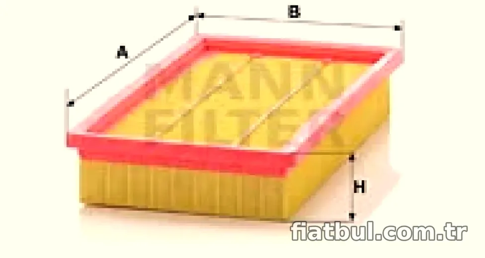 HAVA FILTRESI STILO 1,6 16V 09 / 01> - Mann Filter - MANN C2892