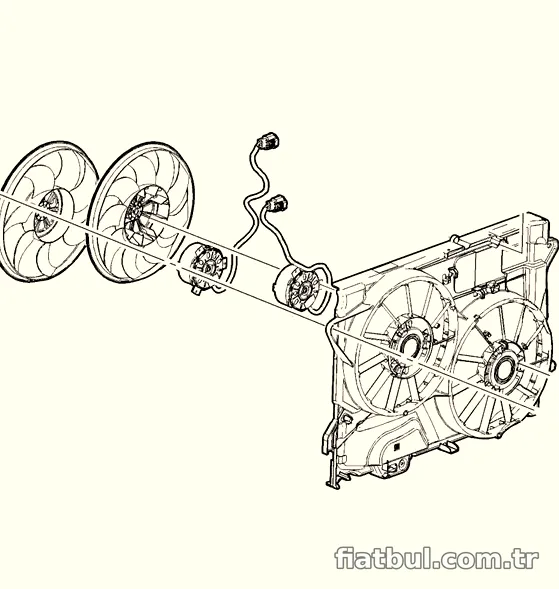 ORJINAL Fan Motoru 20874704 - ORJINAL