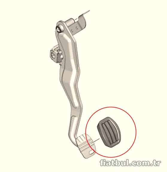 ORJINAL Fren Pedal Lastik 9832133980 - ORJINAL