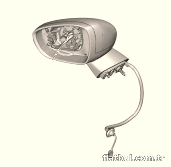 ORJINAL Kapı Aynası Sol 1616750780 - ORJINAL