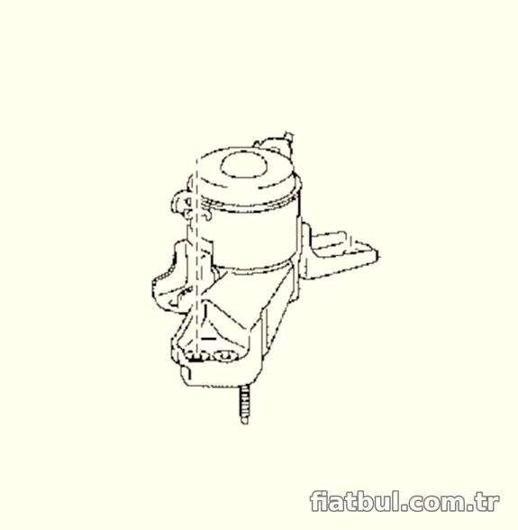 ORJINAL Motor Takoz Sağ 123050J030 - ORJINAL